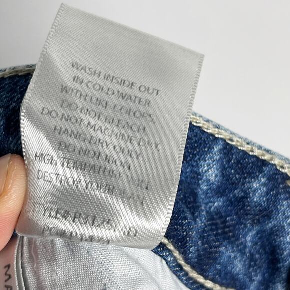 Special A Juniors Size 3 Skinny Jeans Raw Fray Hem Cotton Stretch Distressed - Picture 11 of 11